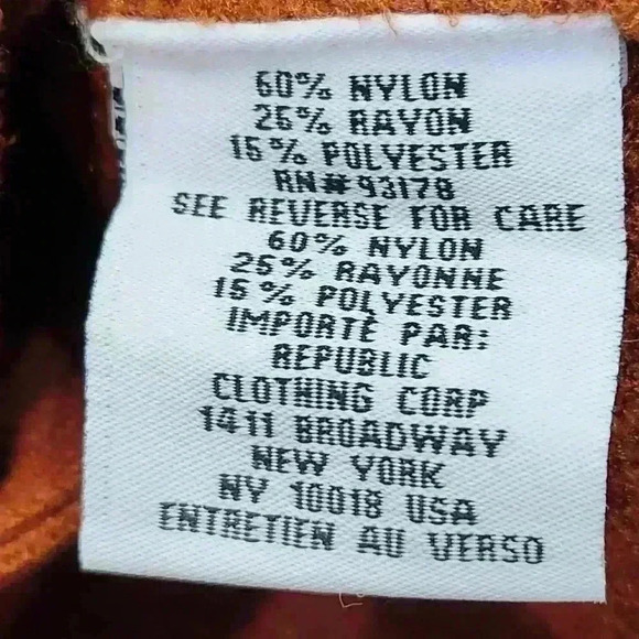 MAGASCHONI Jacket, Rust Orange, Women's S/P NWOT - Picture 9 of 9